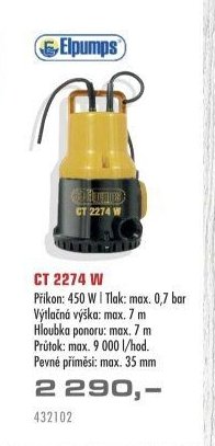Elpumps CT 2274 W