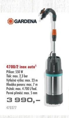 Gardena 4700/2 inox auto