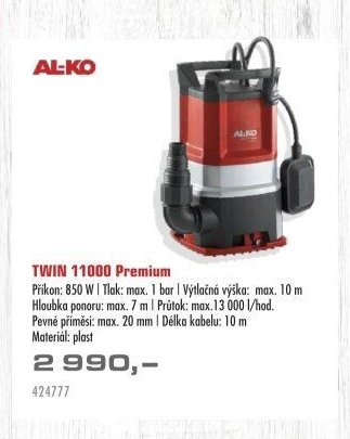 AL-KO TWIN 11000 Premium