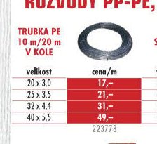 TRUBKA PE