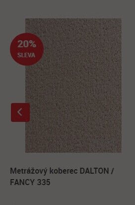 Metrážový koberec DALTON / FANCY 335
