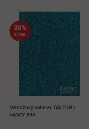 Metrážový koberec DALTON / FANCY 898
