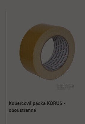 Kobercová páska KORUS - oboustranná