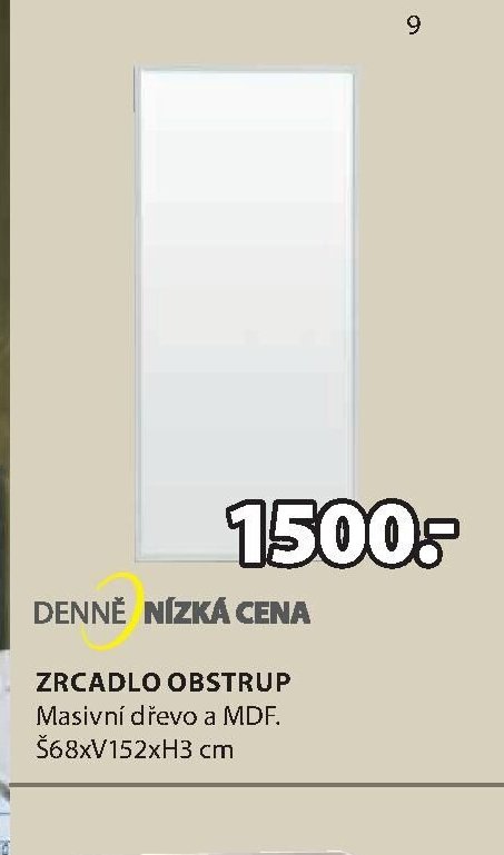 Zrcadlo Ostrup