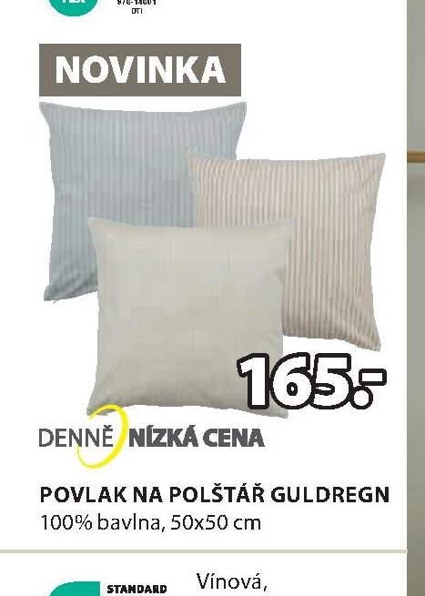 POVLAK NA POLŠTÁŘ GULDREGN