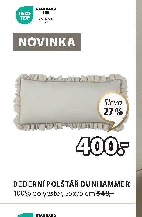 BEDERNÍ POLŠTÁŘ DUNHAMMER