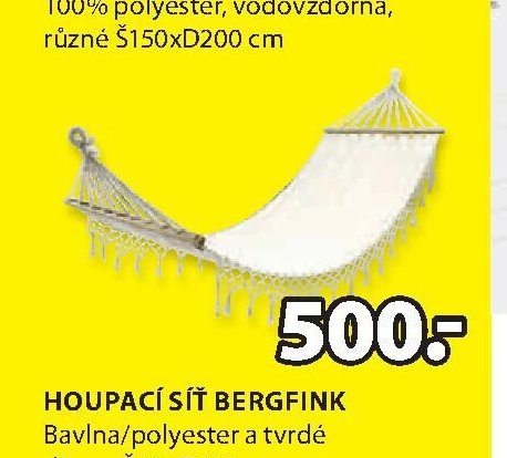 HOUPACÍ SÍŤ BERGFINK