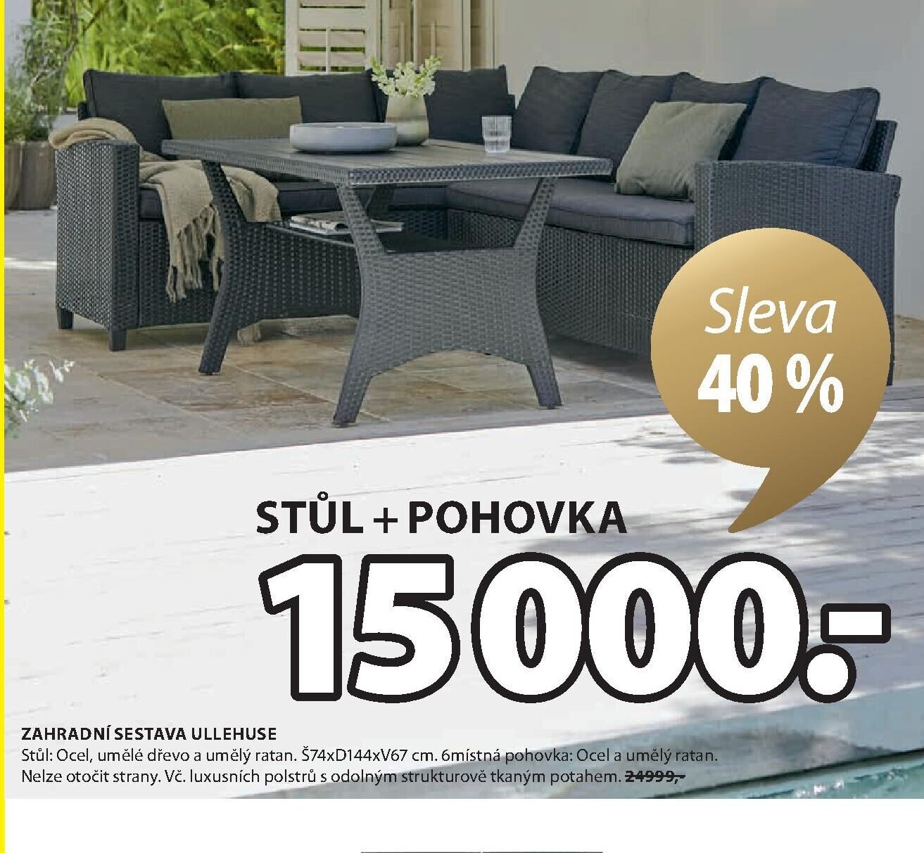 ZAHRADNÍ SESTAVA ULLEHUSE