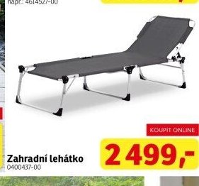 Zahradní lehátko