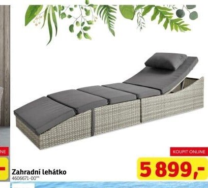 Zahradní lehátko