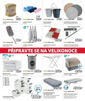 akční leták Jysk 22.3.2023-11.4.2023