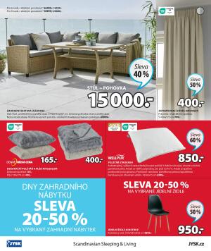 akční leták Jysk 22.3.2023-11.4.2023