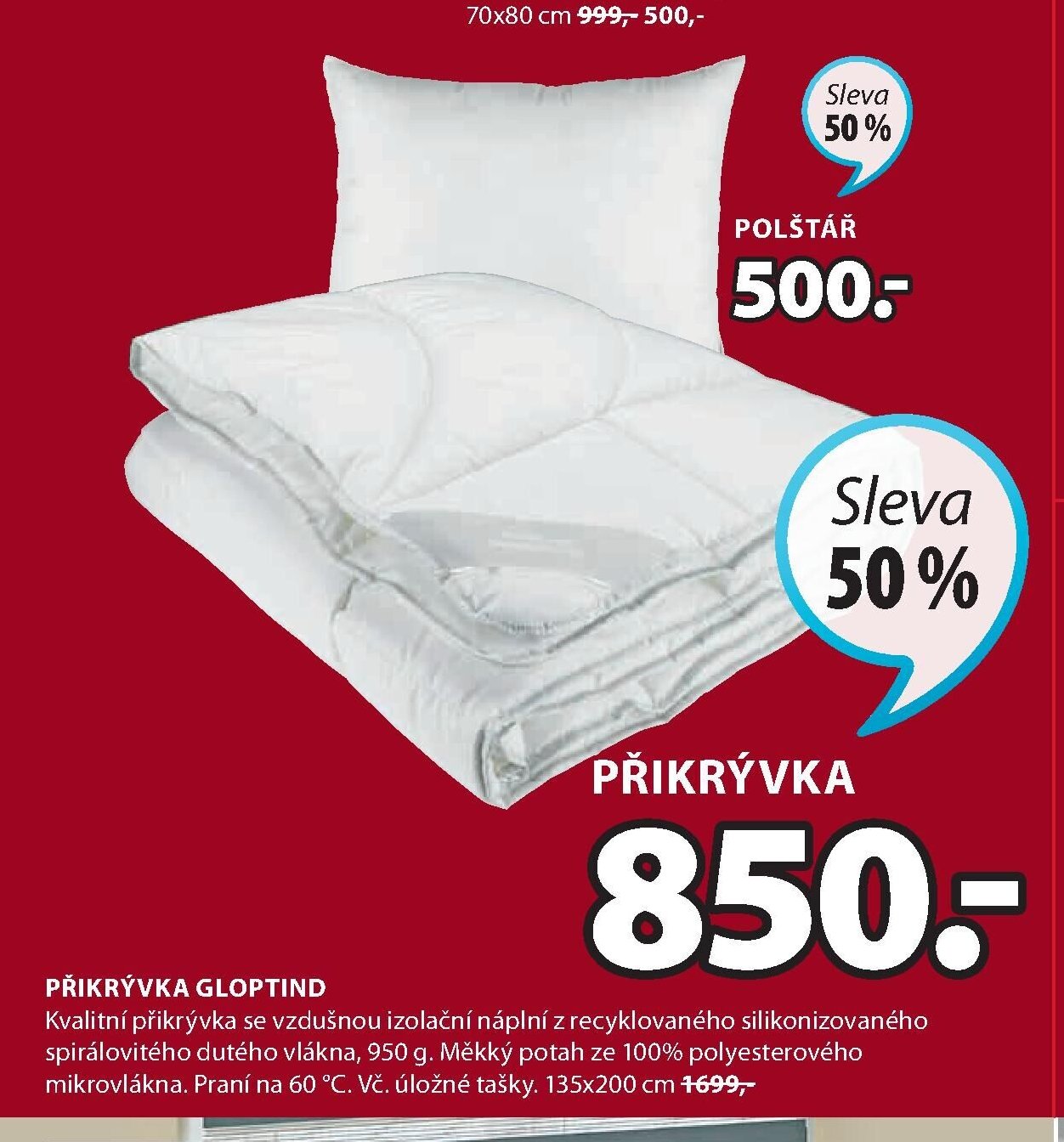 Přikrývka Gloptind