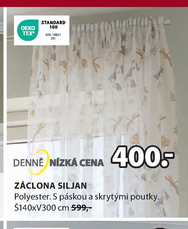 Záclona Siljan