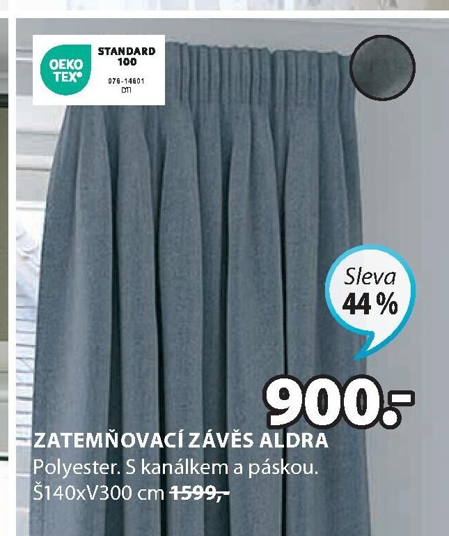 Zatemňovací závěs Aldra