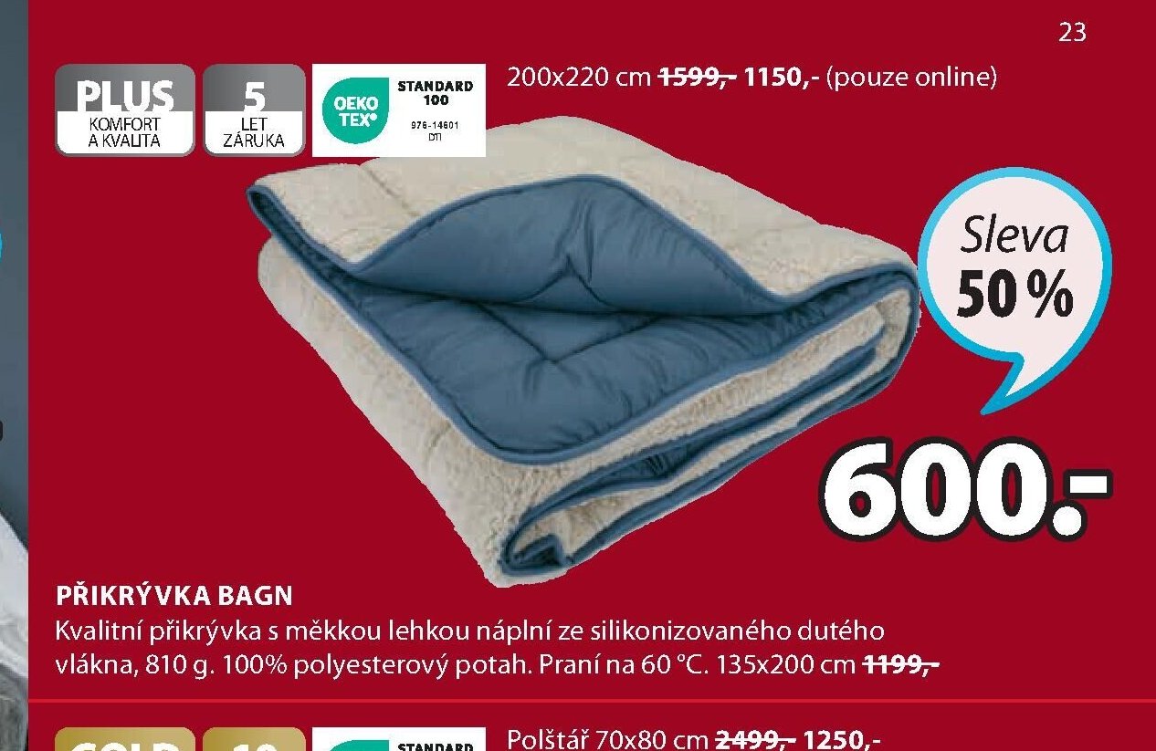 PŘIKRÝVKA BAGN