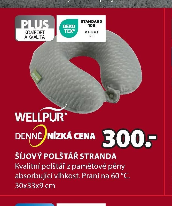 ŠIJOVÝ POLŠTÁŘ STRANDA