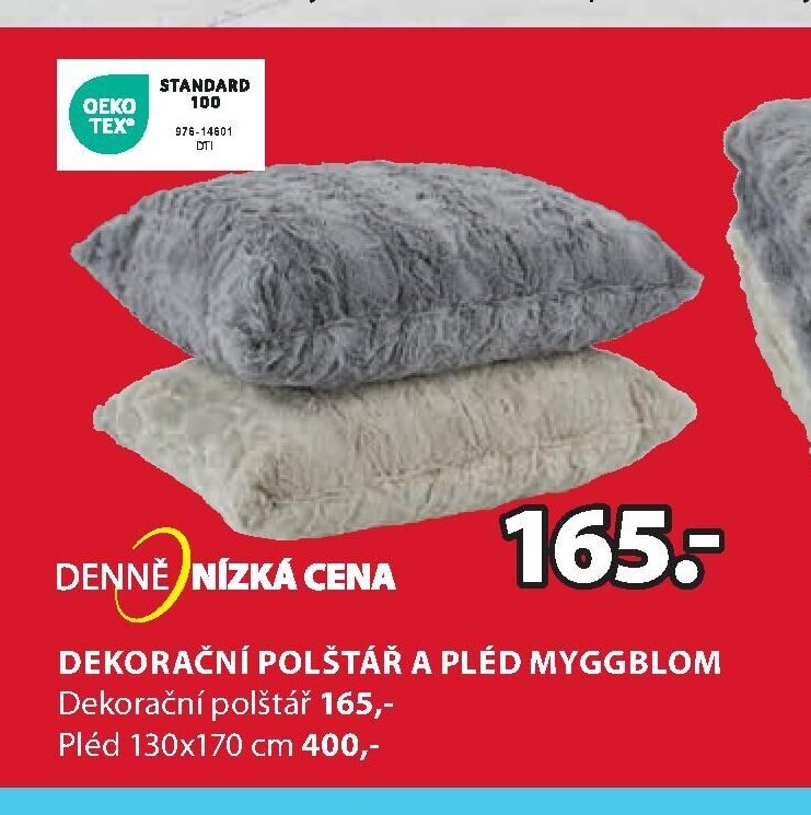 Dekorační polštář MYGGBLOM