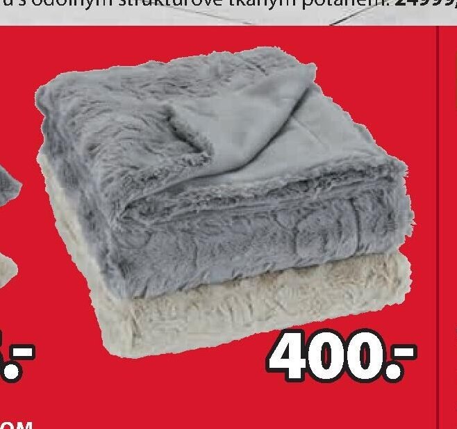 Pléd MYGGBLOM