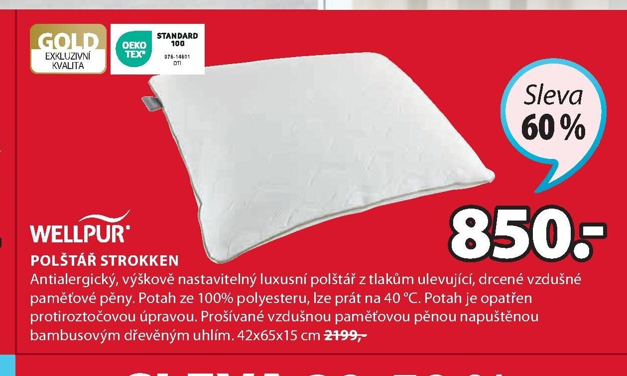 Polštář STROKKEN