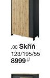 Skříň 123/195/55
