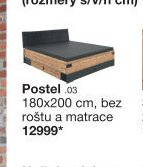 Postel 180x200 cm
