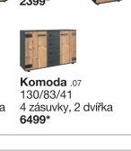 Komoda 130/83/41
