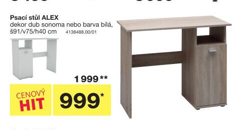 Psací stůl ALEX