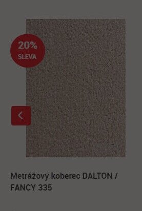 Metrážový koberec DALTON / FANCY 335