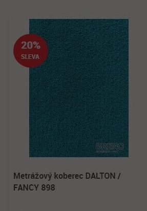 Metrážový koberec DALTON / FANCY 898