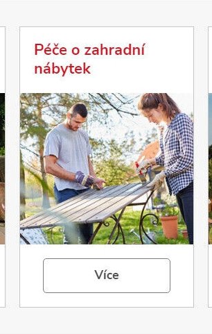 Péče o zahradní nábytek
