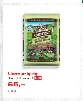 Substrát pro bylinky