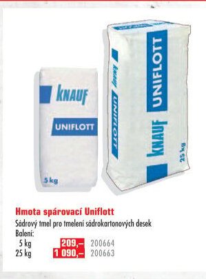 Hmota spárovací Uniflott