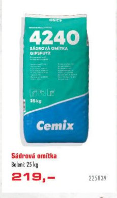 Sádrová omítka