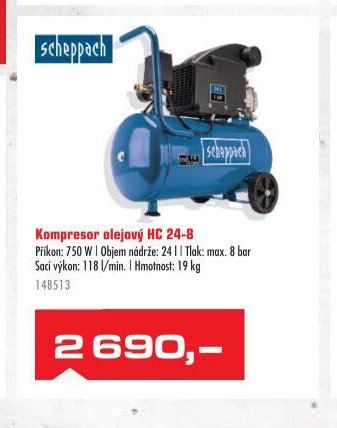 Kompresor olejový HC 24-8