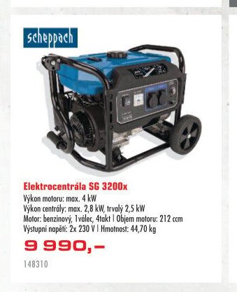 Elektrocentrála SG 3200x
