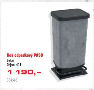 Koš odpadkový PASO