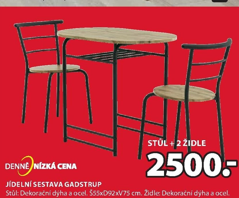 Jídelní sestava GADSTRUP