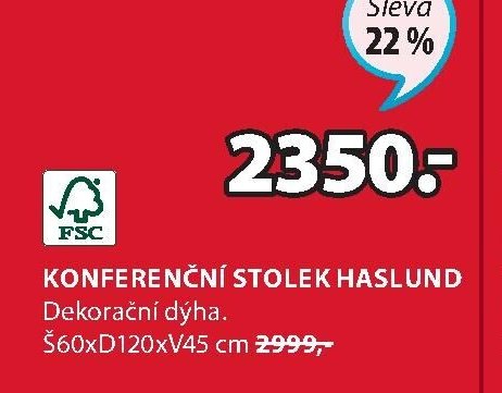 Konferenční stolek HASLUND