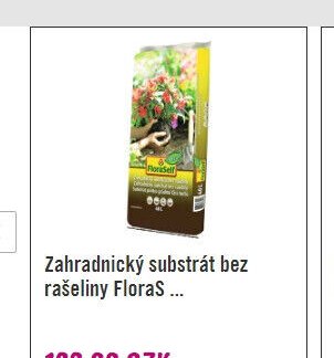 Zahradnický substrát bez rašeliny FloraSelf