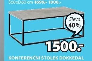 Konferenční stolek Dokkedal