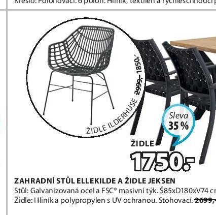 ŽIDLE ILDERHUSE