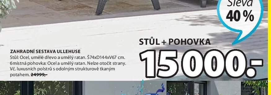 Zahradní sestava ULLEHUSE