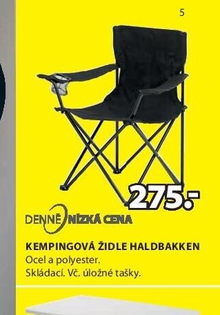 Kempingová židle HALDBAKKEN