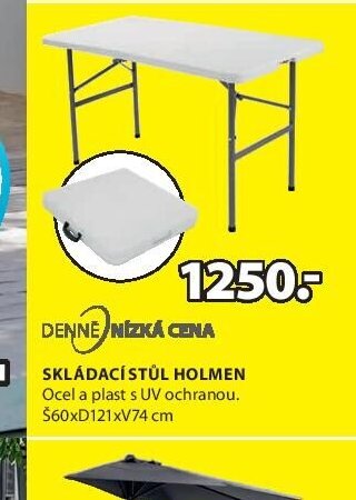 Skládací stůl HOLMEN