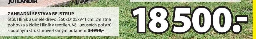 Zahradní sestava BEJSTRUP