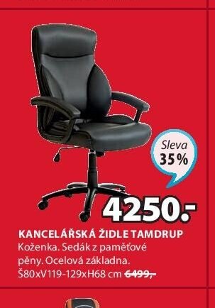 KANCELÁŘSKÁ ŽIDLE TAMDRUP