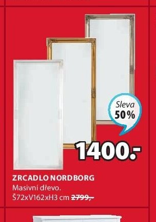ZRCADLO NORDBORG