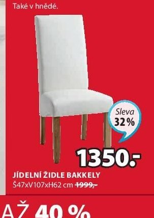 Jídelní židle BAKKELY