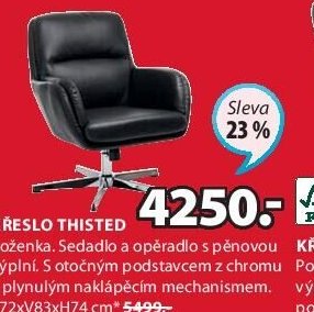 Křeslo THISTED